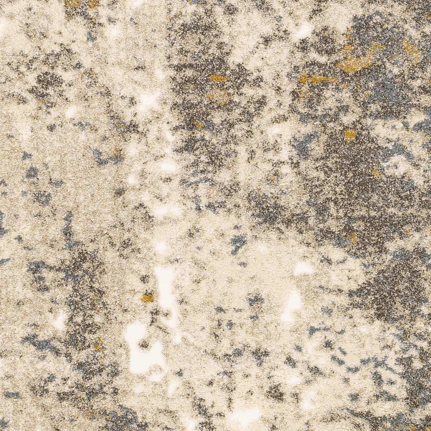 Alabaster Abstract Thick Luxe Rug