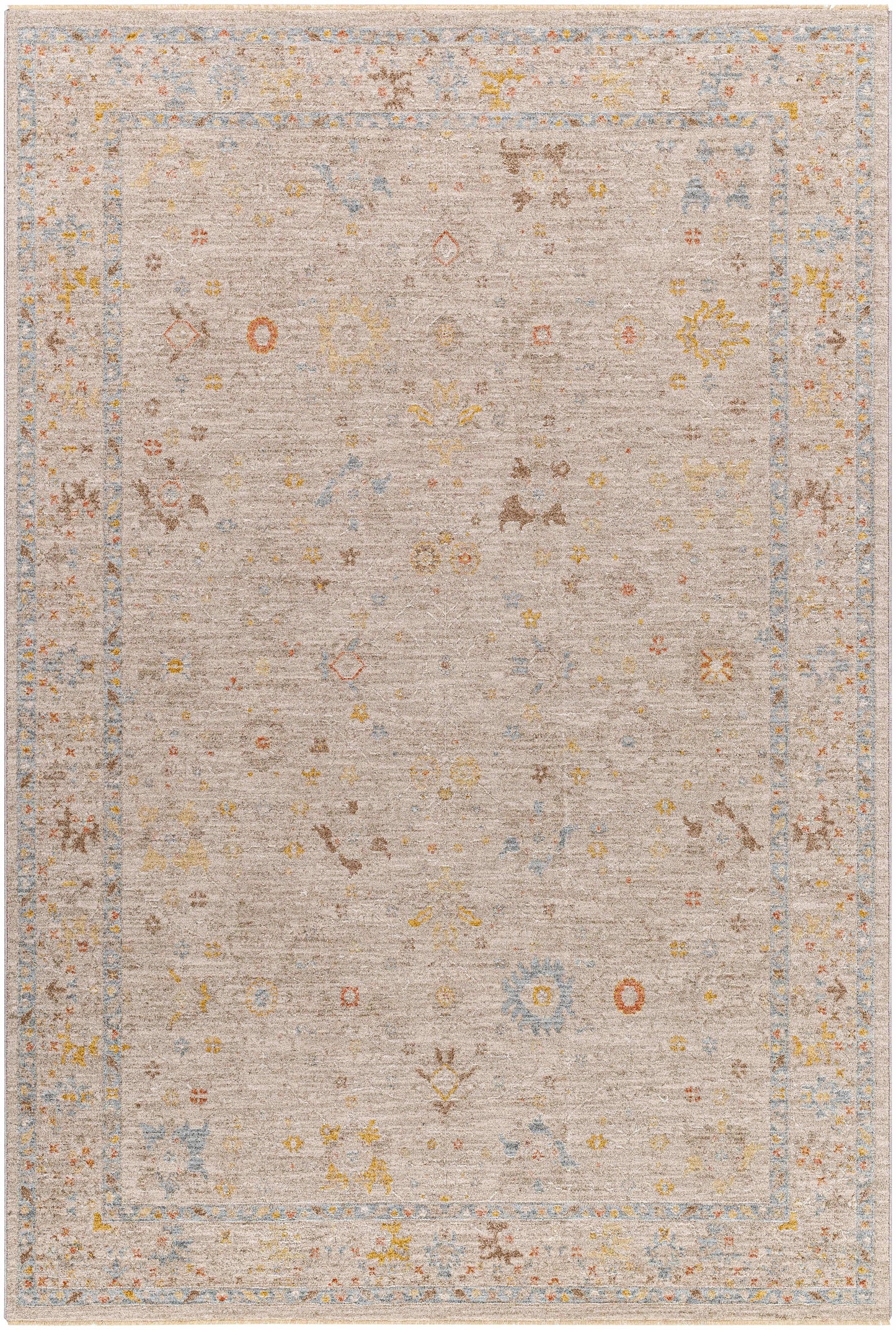 Amina Oushak Thick Luxe Area Rug