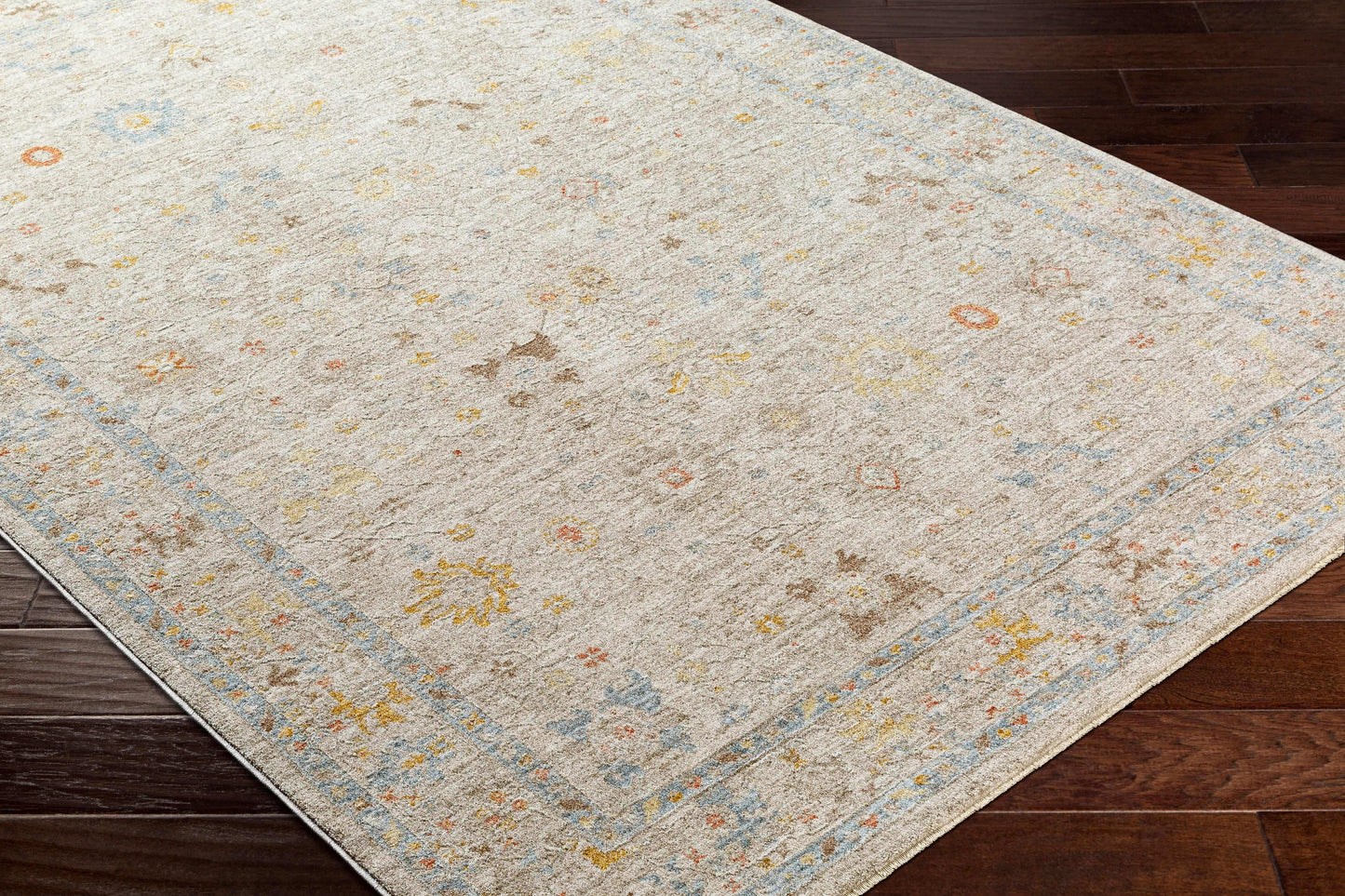 Amina Oushak Thick Luxe Area Rug