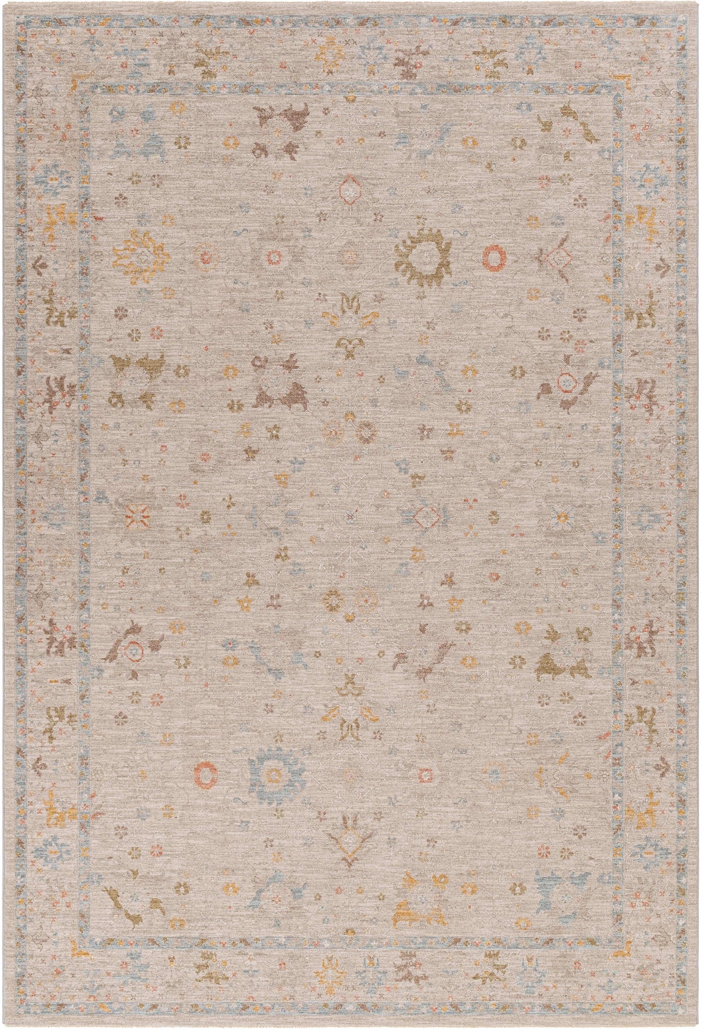 Amina Oushak Thick Luxe Area Rug