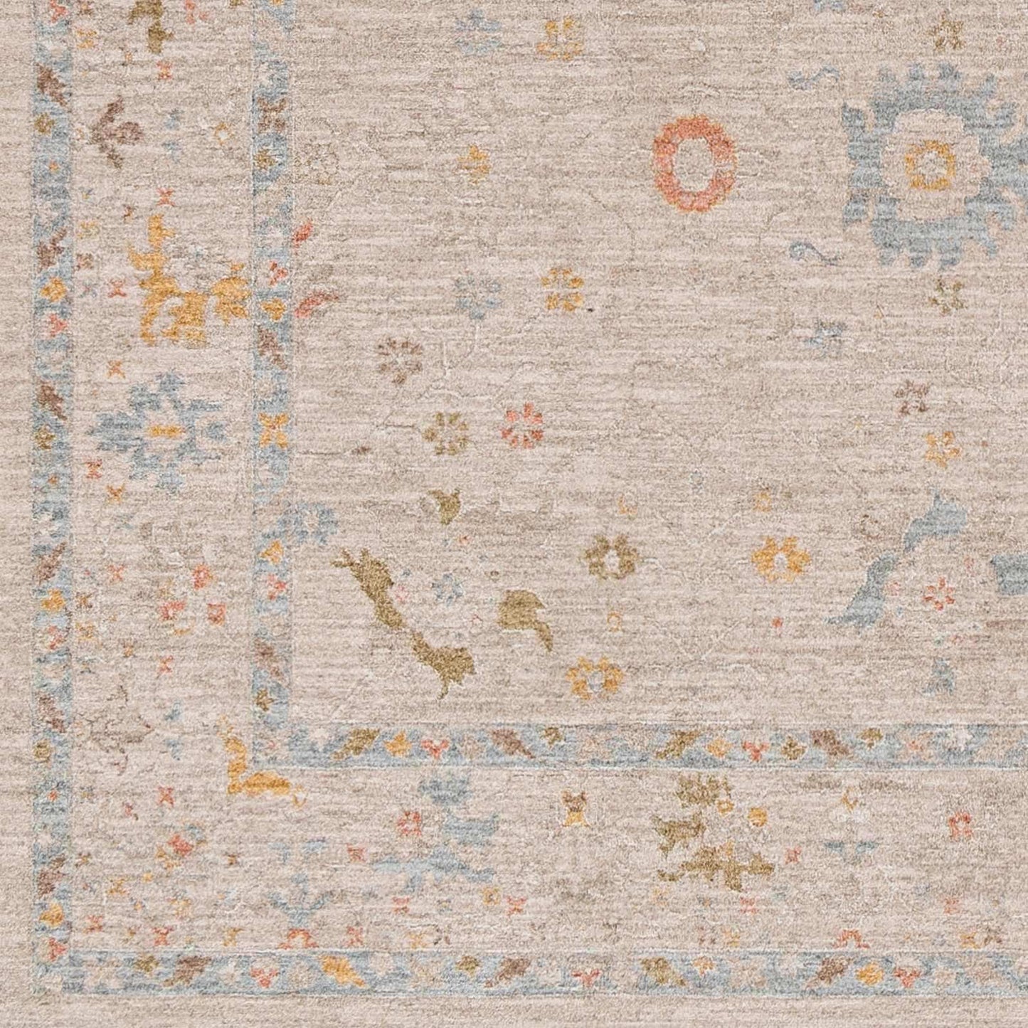Amina Oushak Thick Luxe Area Rug