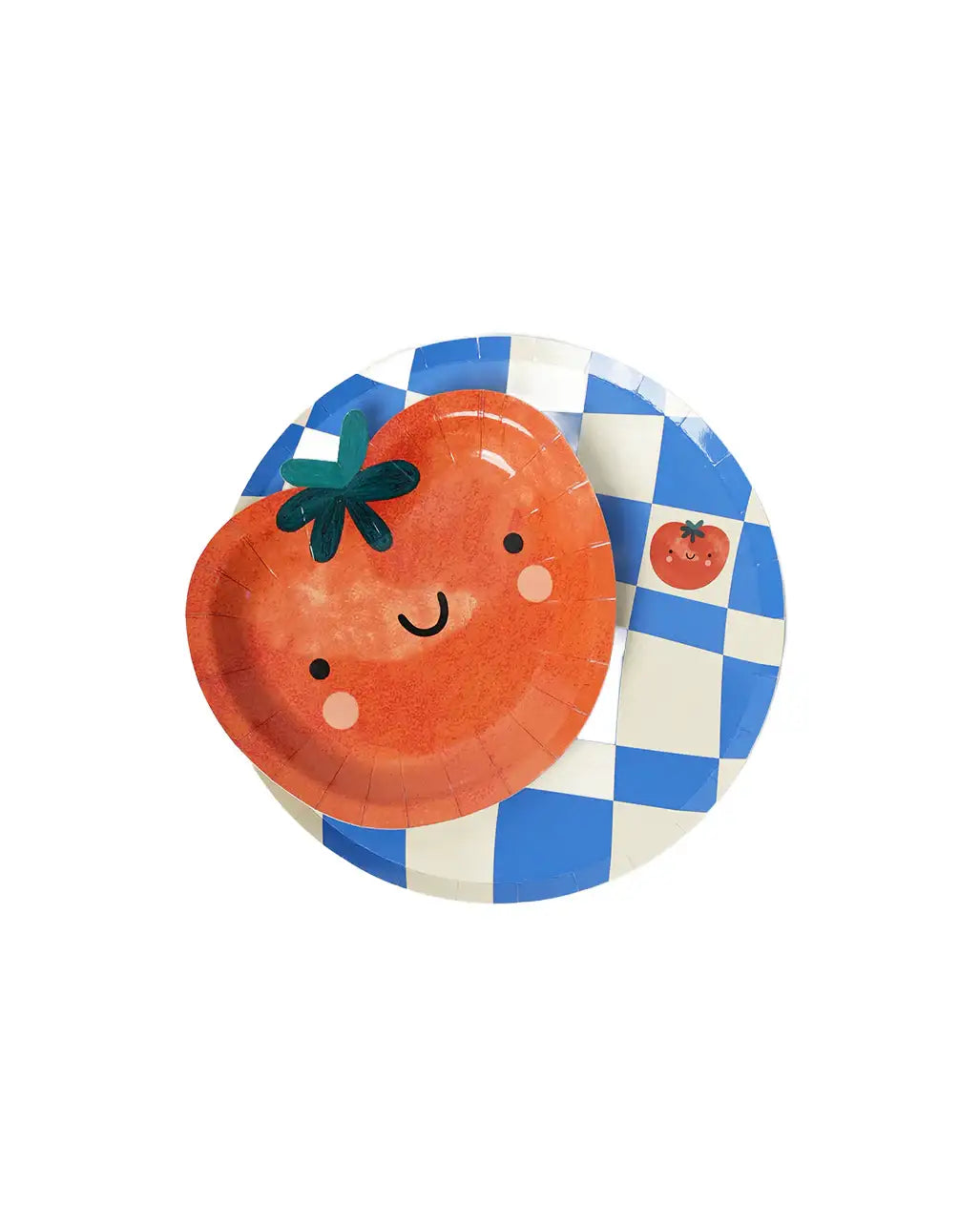 Little Chef Birthday Party Supplies Pack (Serves 12) | Kids Cooking & Baking Themed Party Kit | Checkered Plates, Cups & Tableware Set