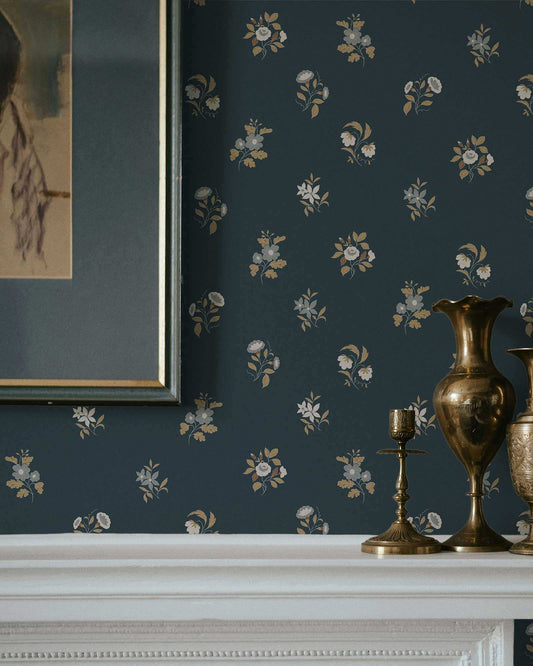 Ashthorn Wallpaper Blue Note