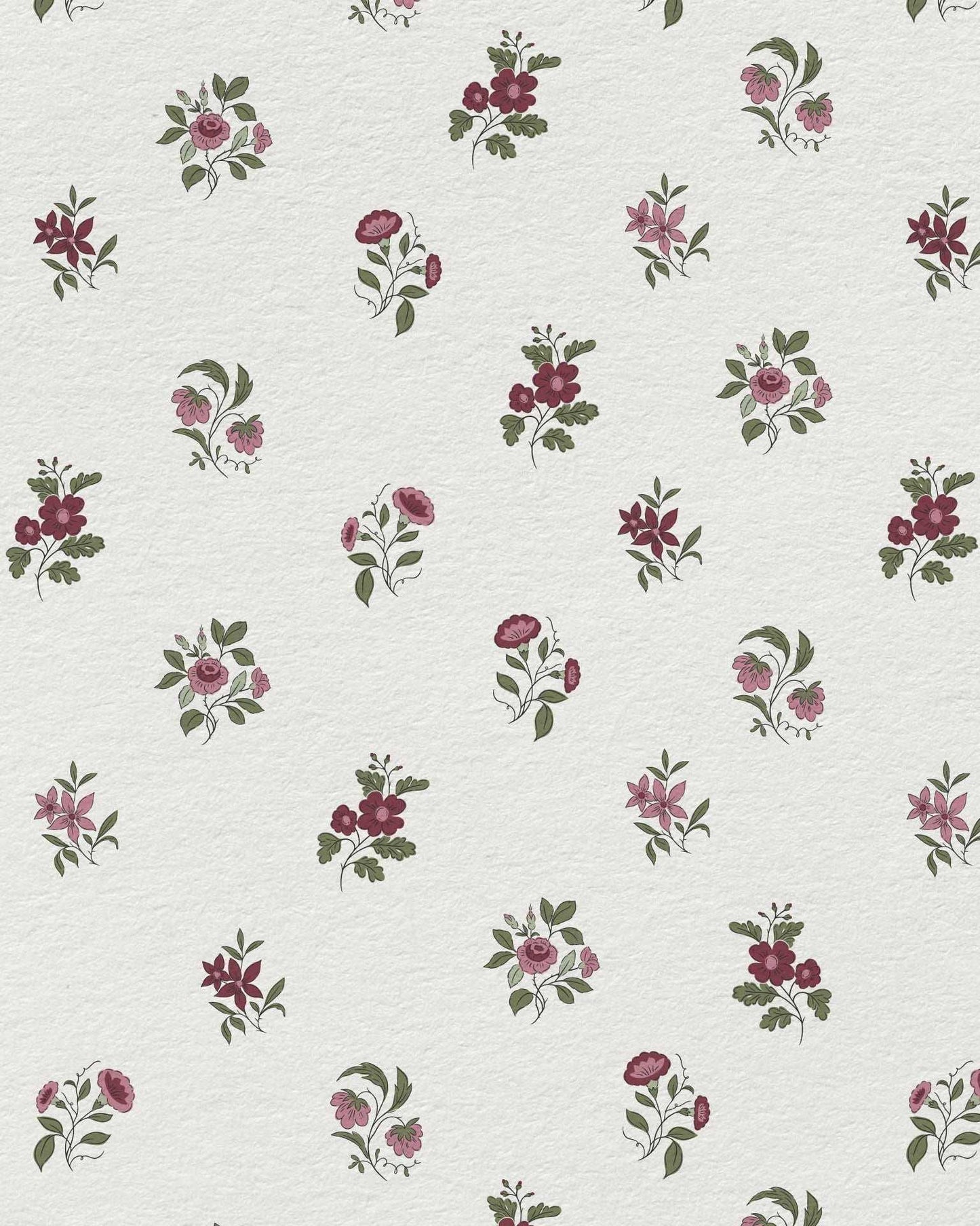 Ashthorn Wallpaper Mulled Berry