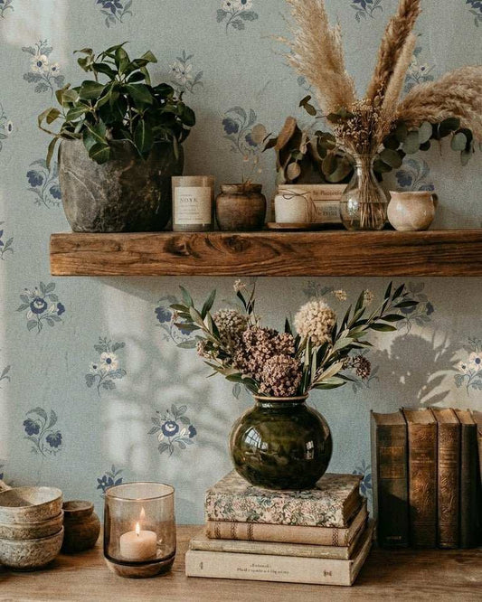 Ashthorn Wallpaper Oxford Gray