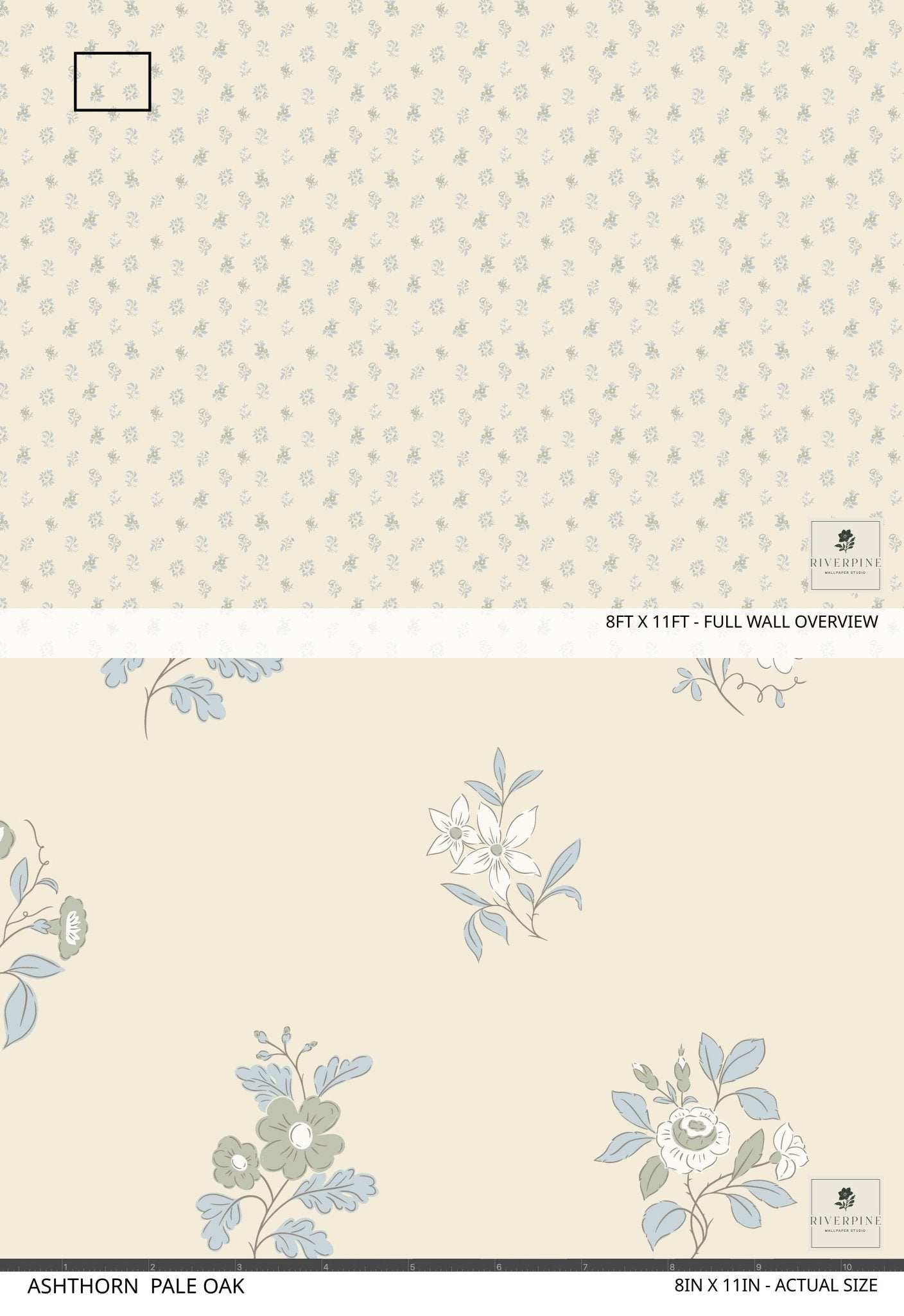 Ashthorn Wallpaper Pale Oak
