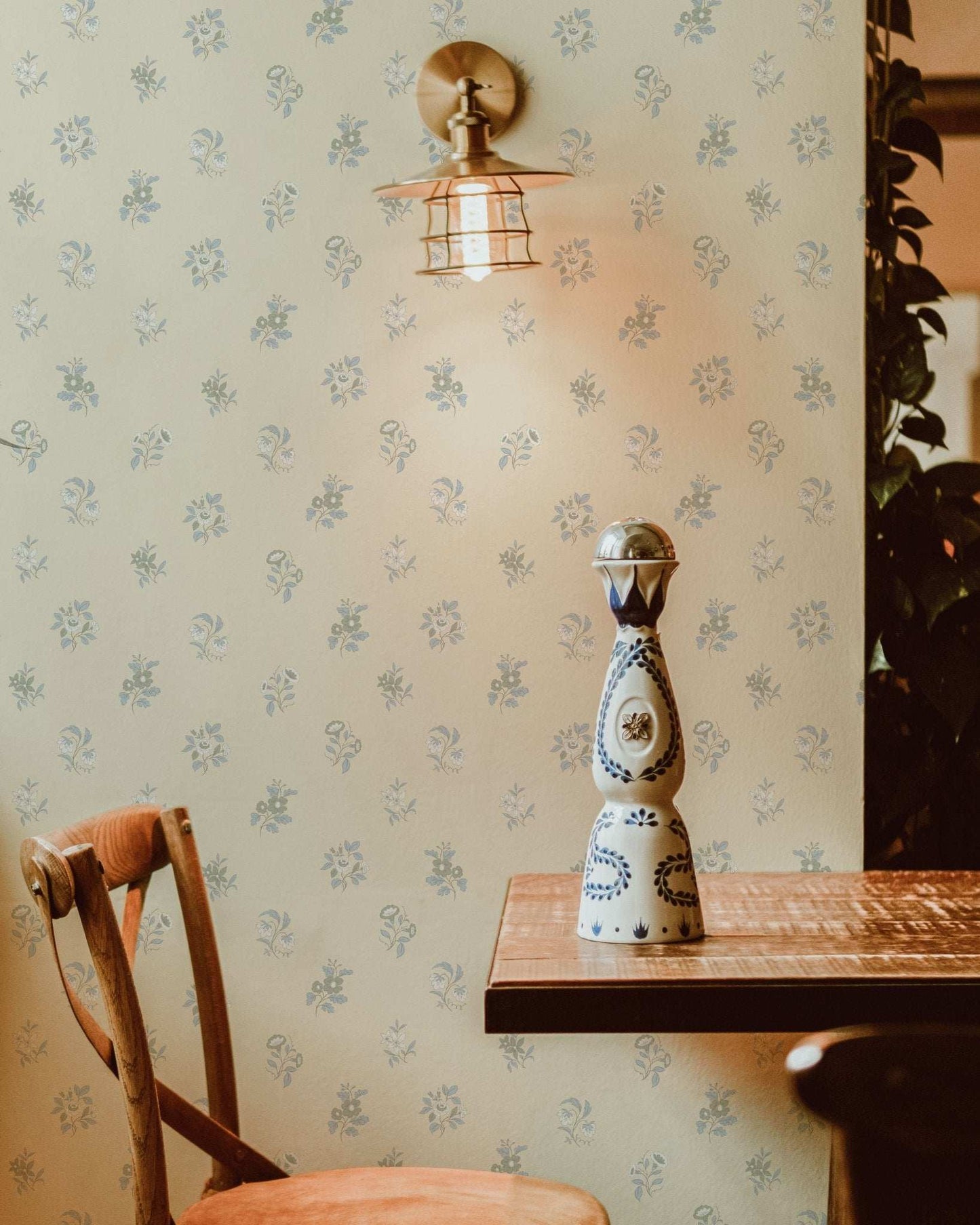 Ashthorn Wallpaper Pale Oak
