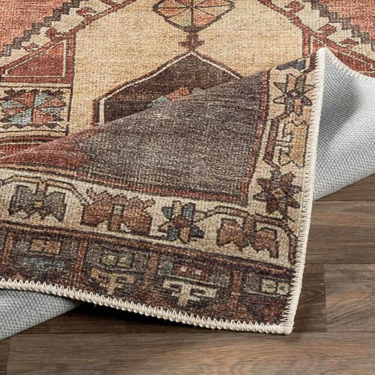 Medinah Washable Runner Rug