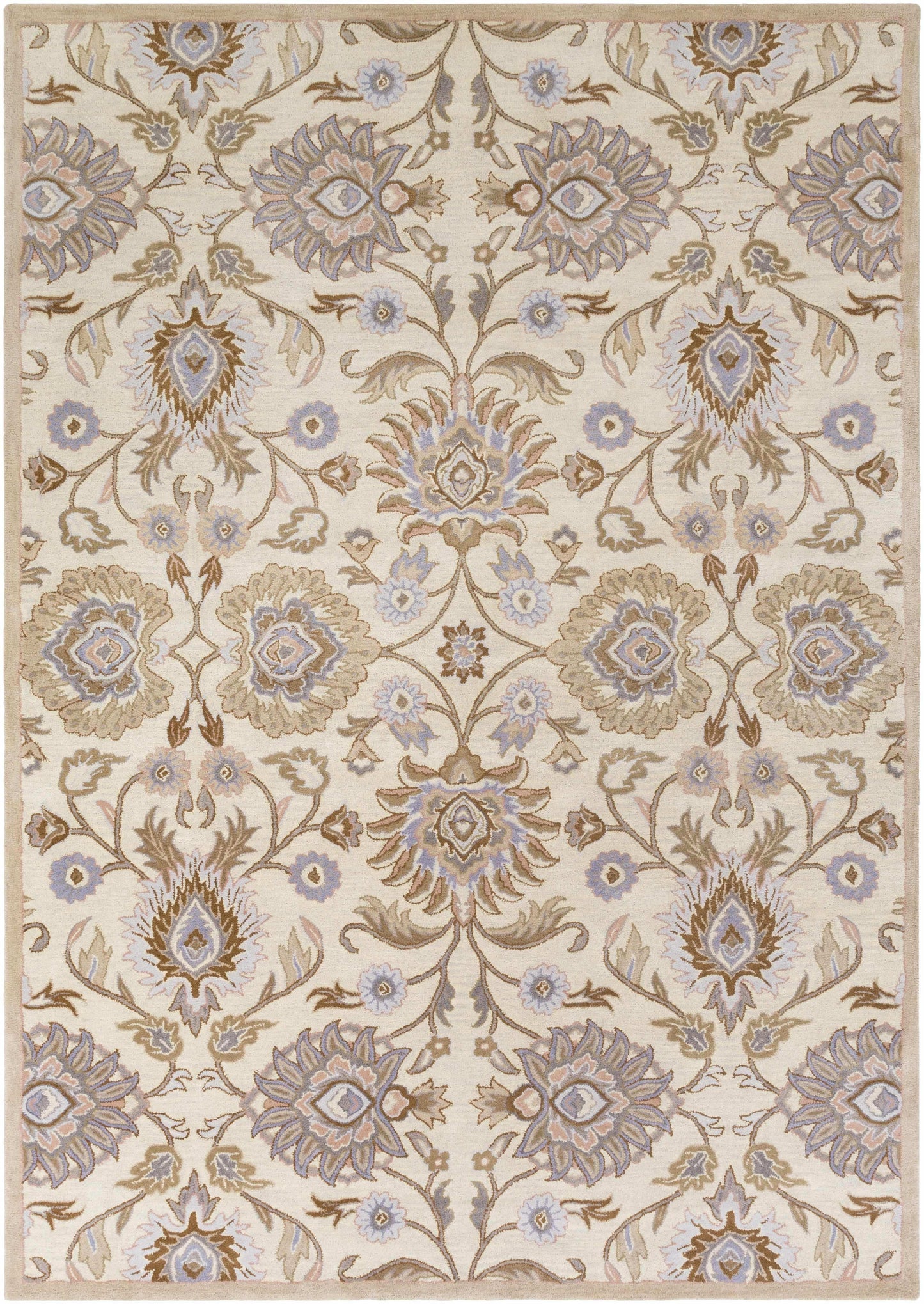 Conesus Hand Tufted Ivory 1109 Wool Rug