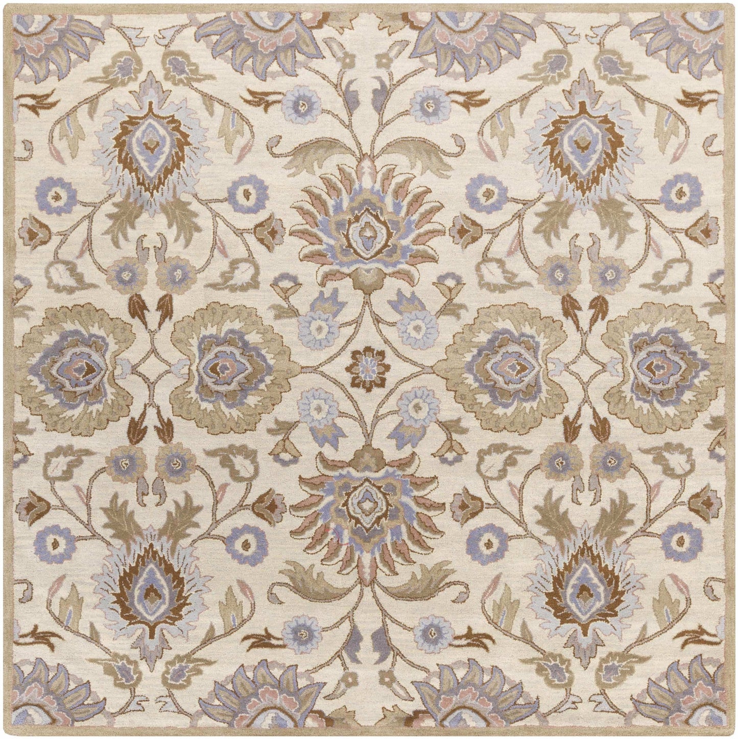 Conesus Hand Tufted Ivory 1109 Wool Rug