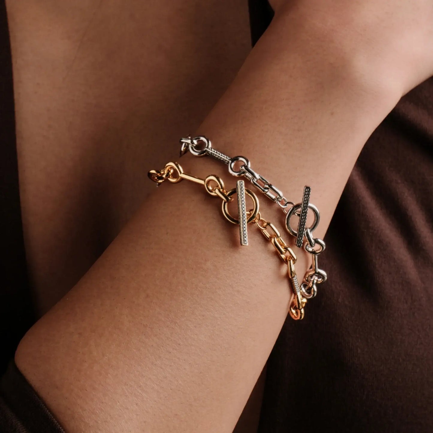 Horsebit Toggle Bracelet