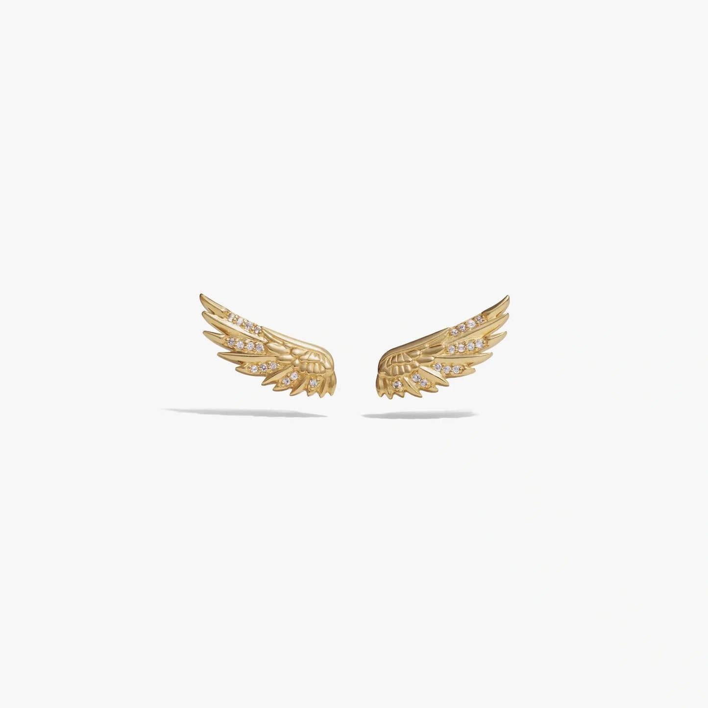 Sapphire Wing Ear Climber
