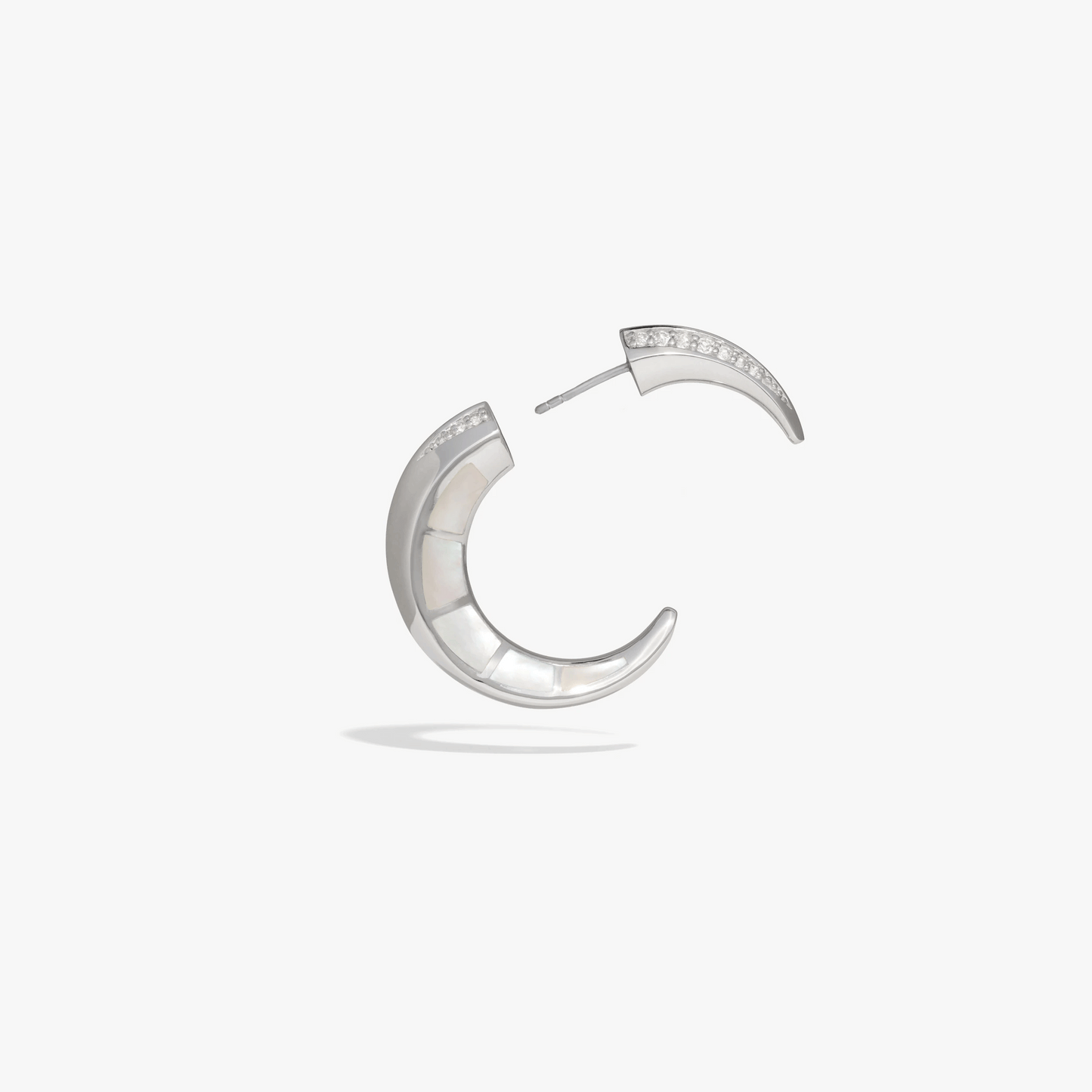 Statement Crescent Moon Earrings