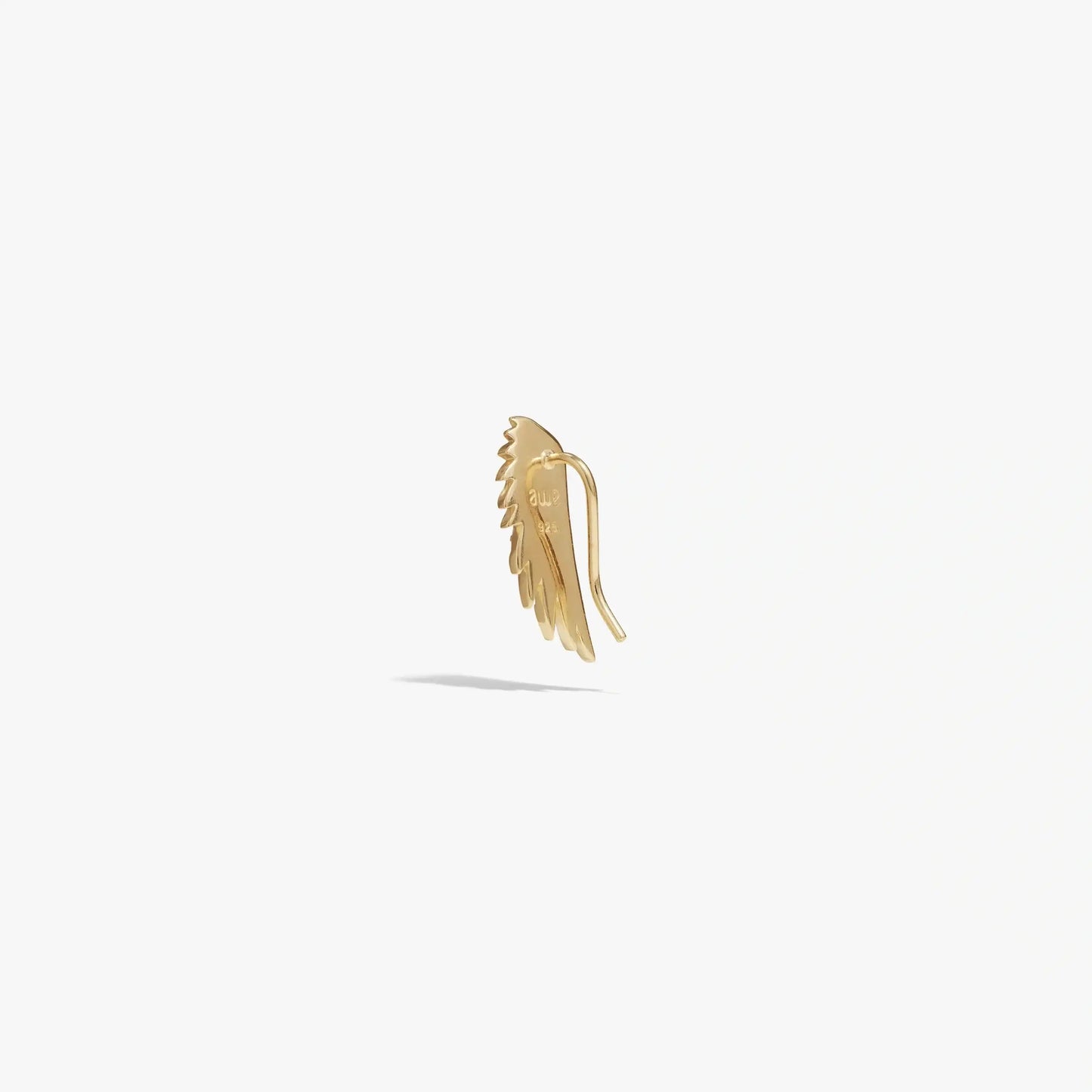 Sapphire Wing Ear Climber