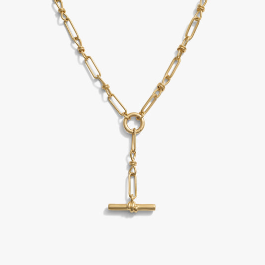 Lover's Knot Charm Collector Lariat