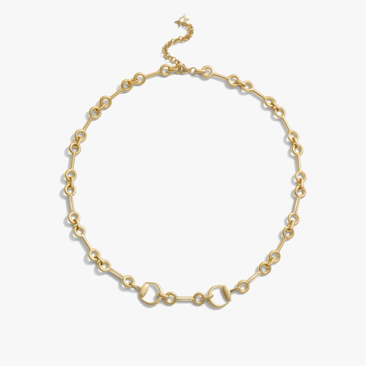 Sapphire Horsebit Collar