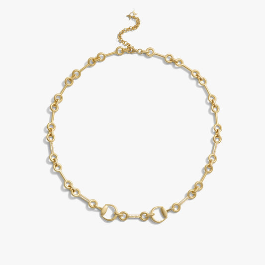 Sapphire Horsebit Collar