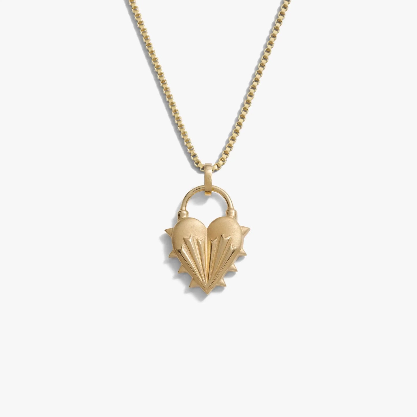 Spiked Heart Necklace
