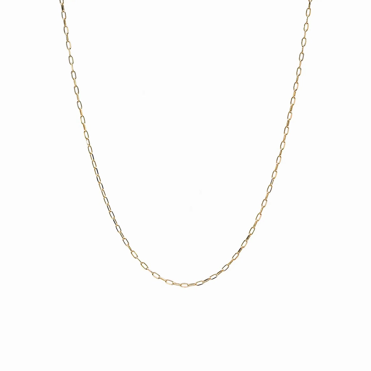 Delicate Paperclip Chain
