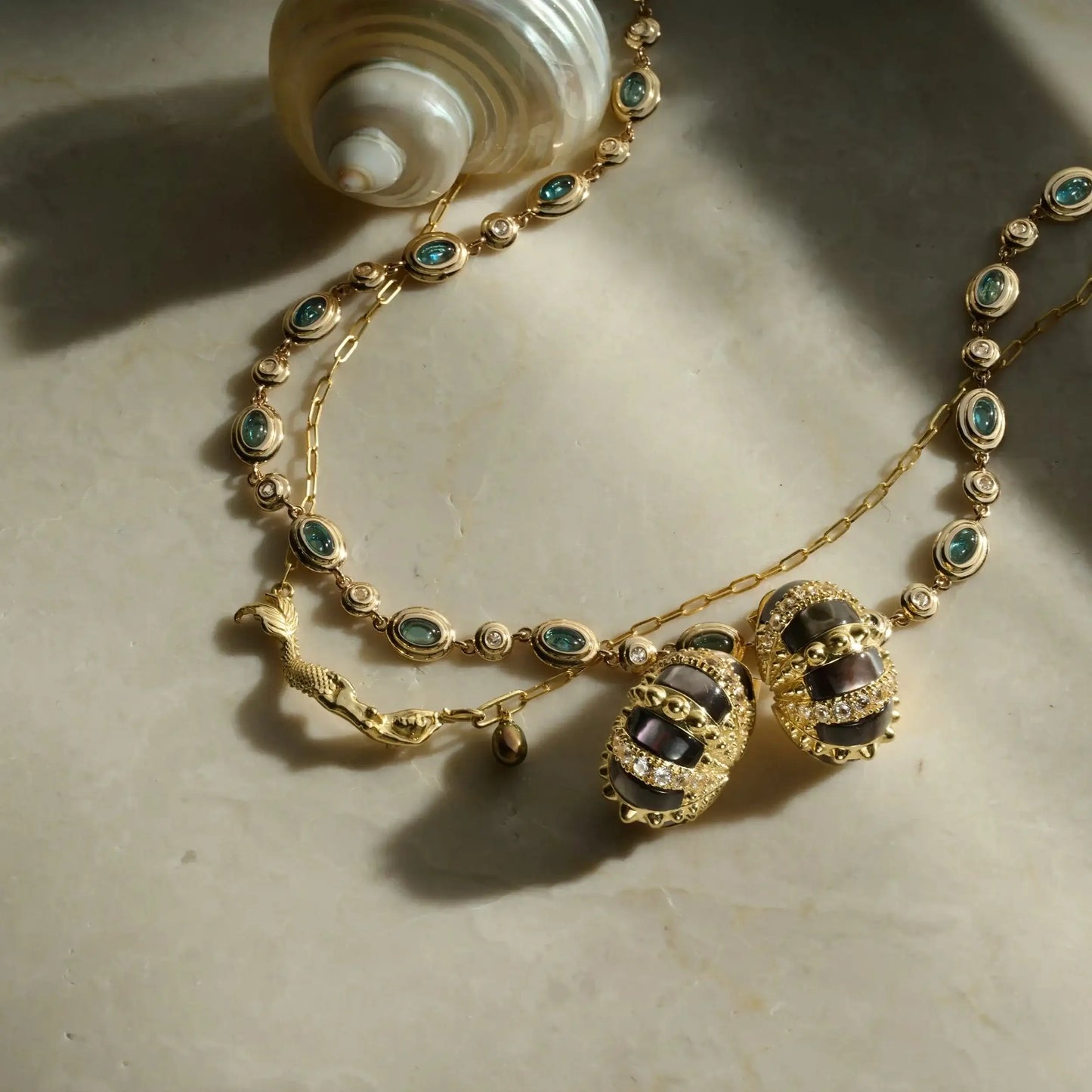 Gemstone Tennis Necklace