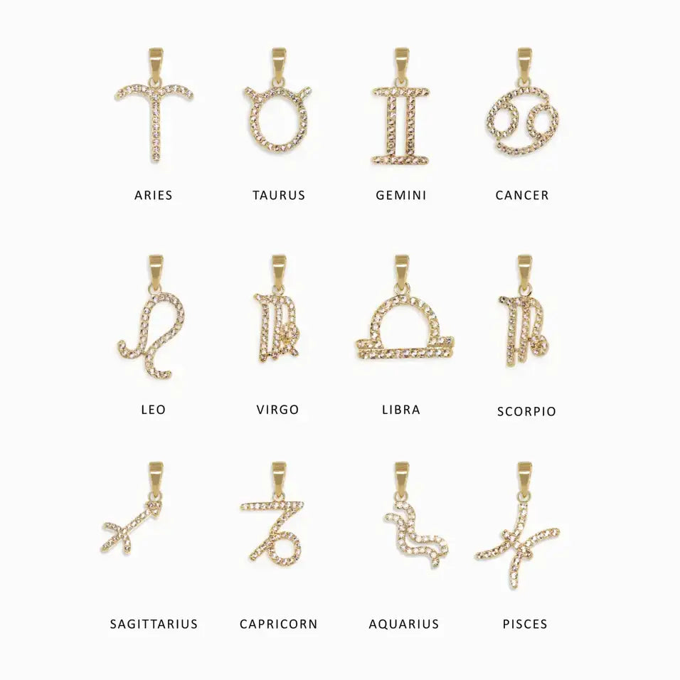 Gemstone Zodiac on Saturn Chain