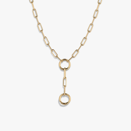 Lariat Charm Collector Necklace