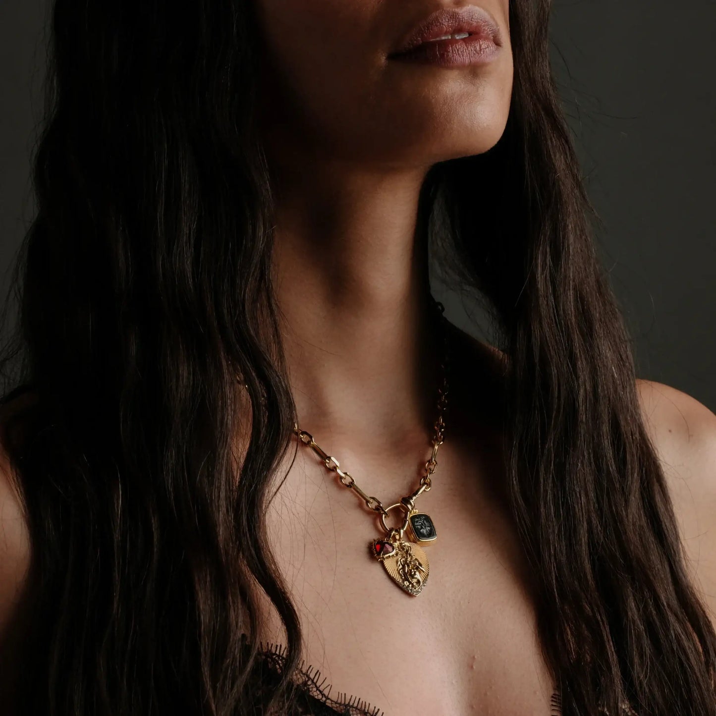 Lover's Knot Statement Collector Necklace