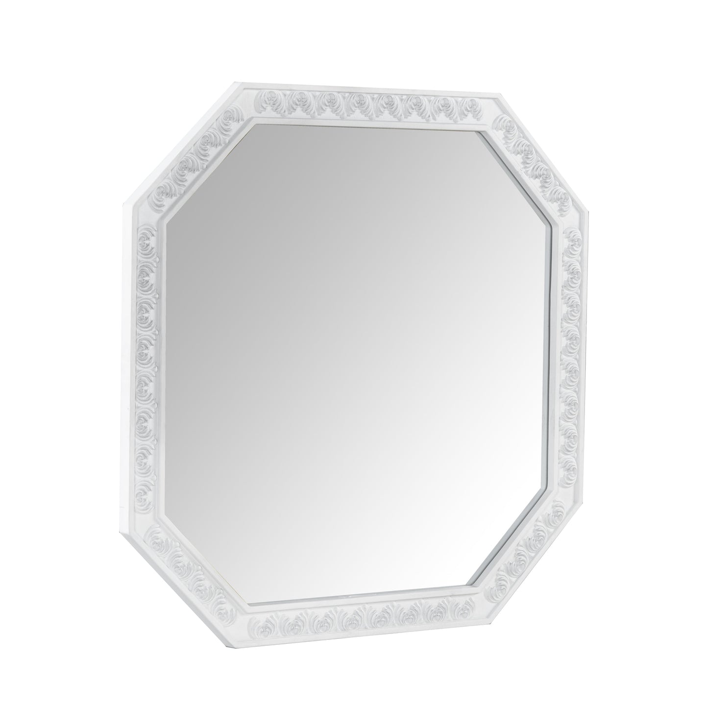 Retro Makeup Desk with Large Mirror, 3-Drawer Dressing Table for Jewelry Storage, Elegant Console Table for Bedroom, Living Room, Hallway & Foyer,White