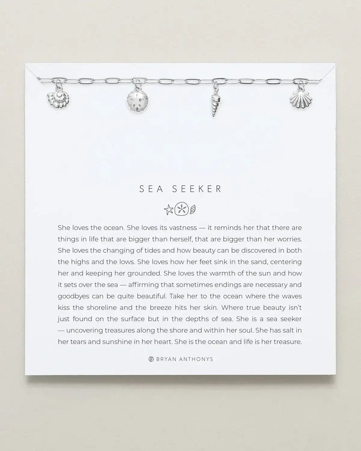 Sea Seeker Charm Bracelet