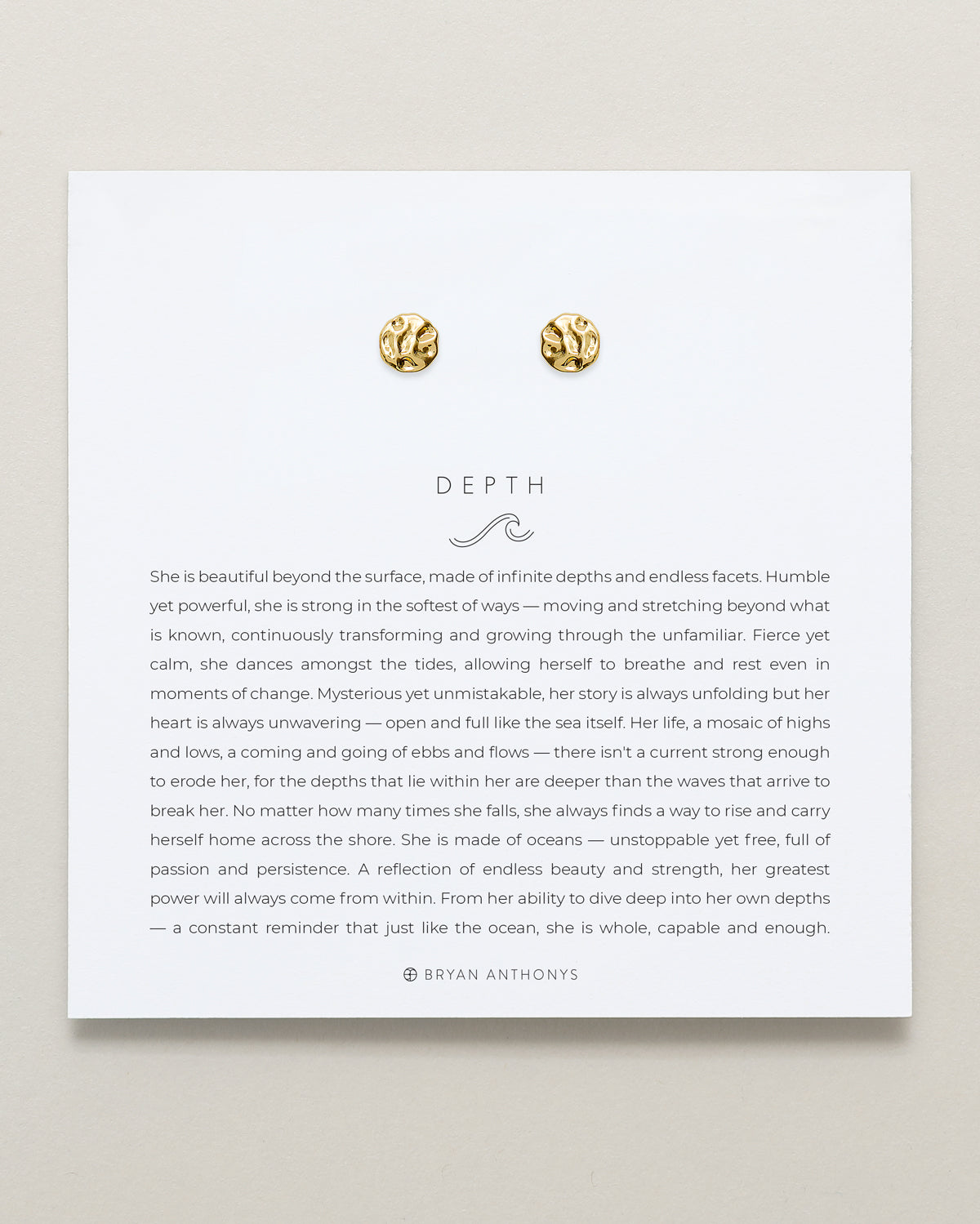 Depth Stud Earrings