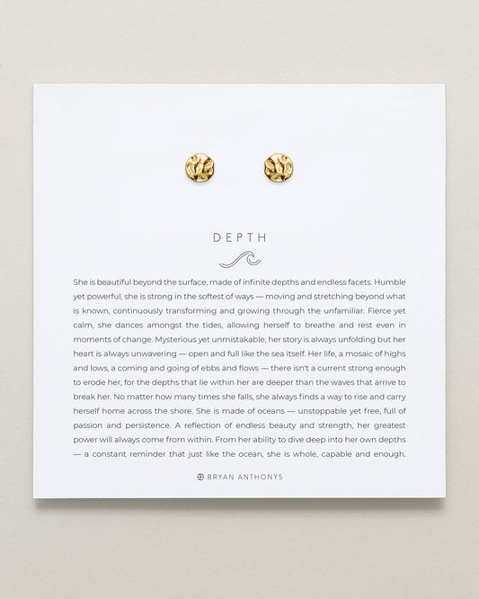 Depth Stud Earrings