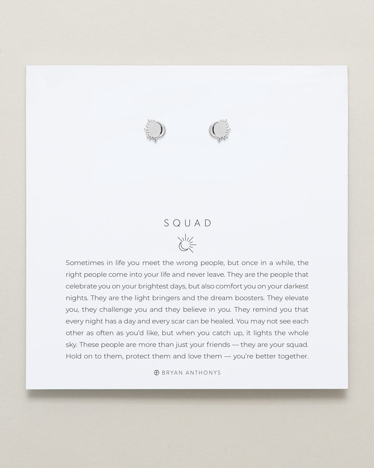 Squad Icon Stud Earrings