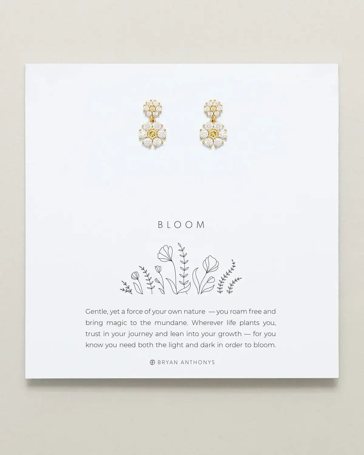 Bloom Drop Earrings