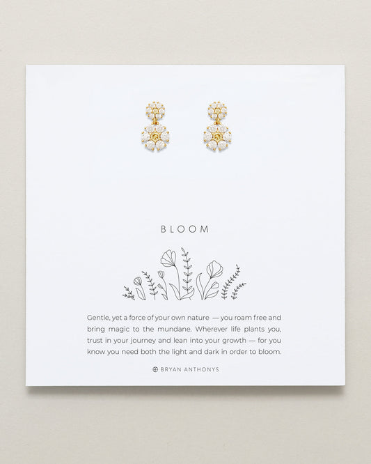 Bloom Drop Earrings