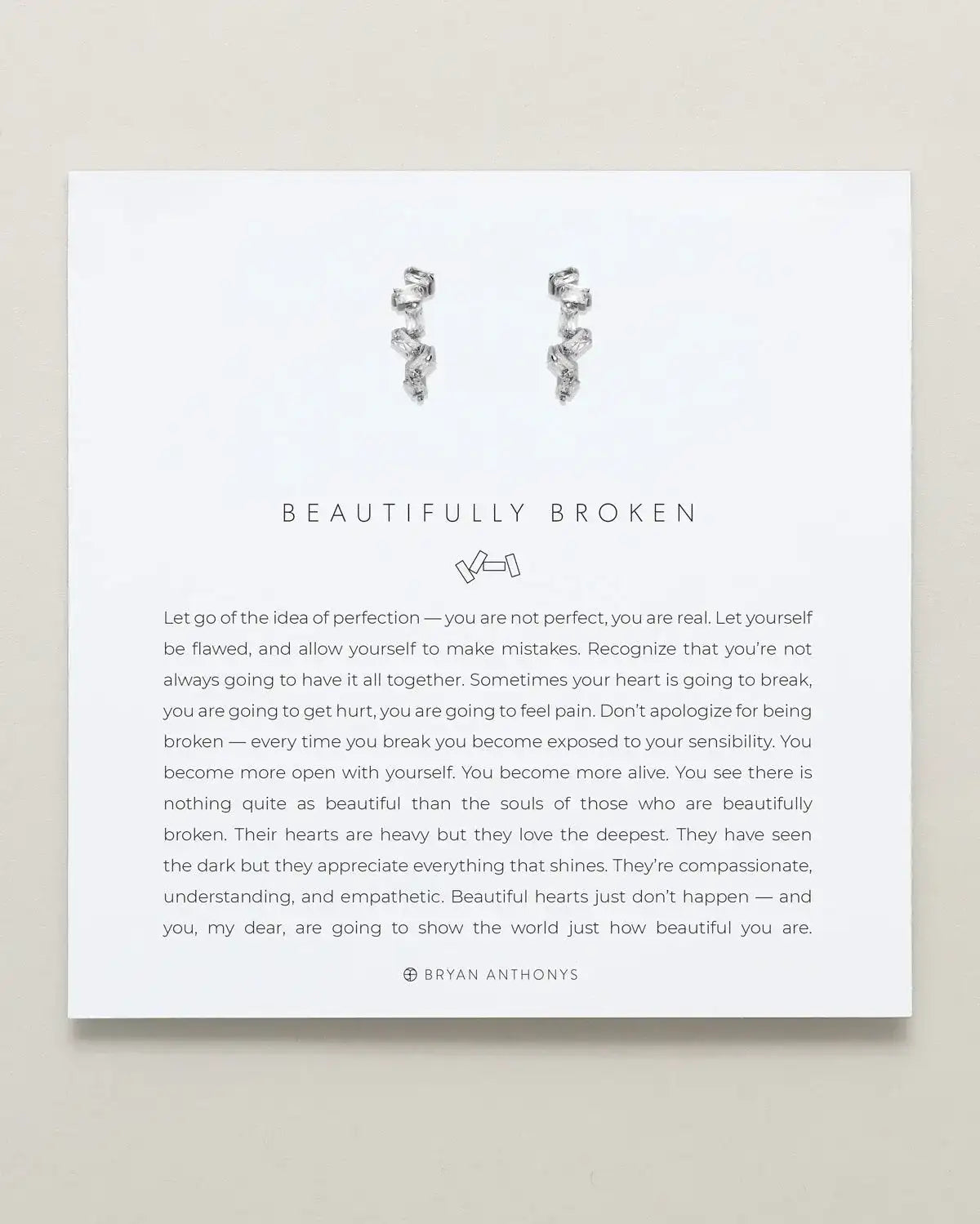 Beautifully Broken Hoop Earrings