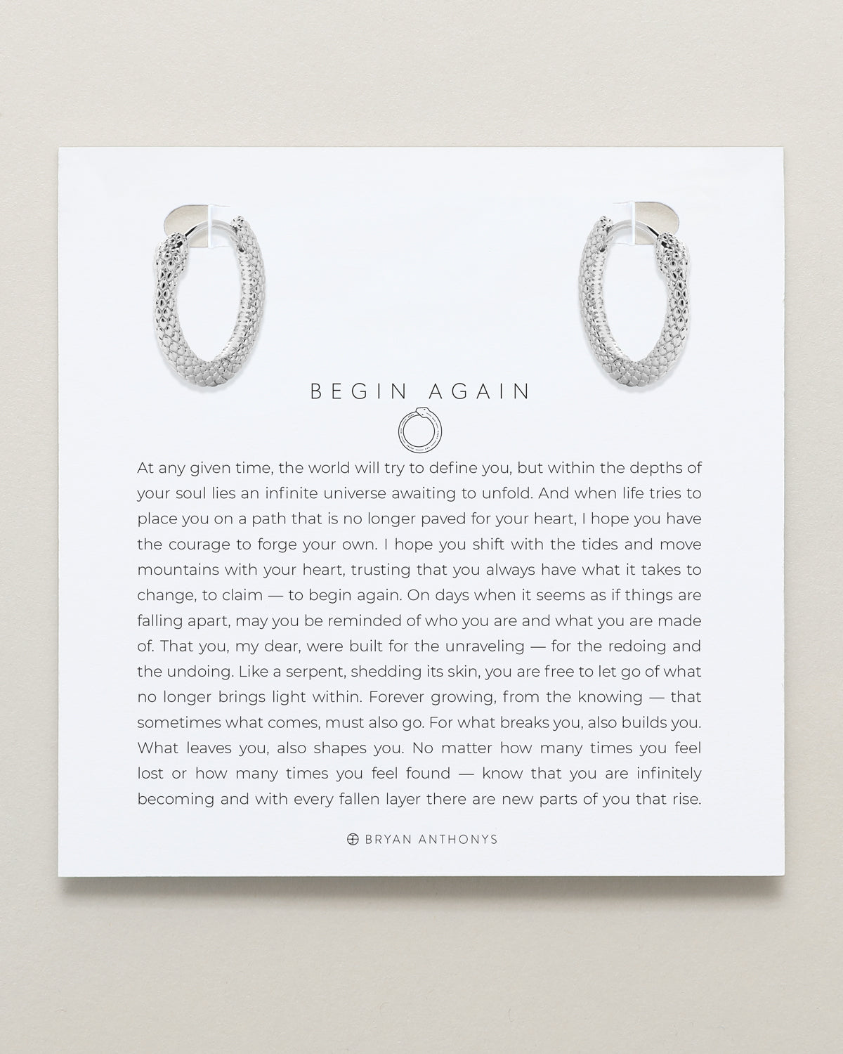 Begin Again Midi Hoop Earrings