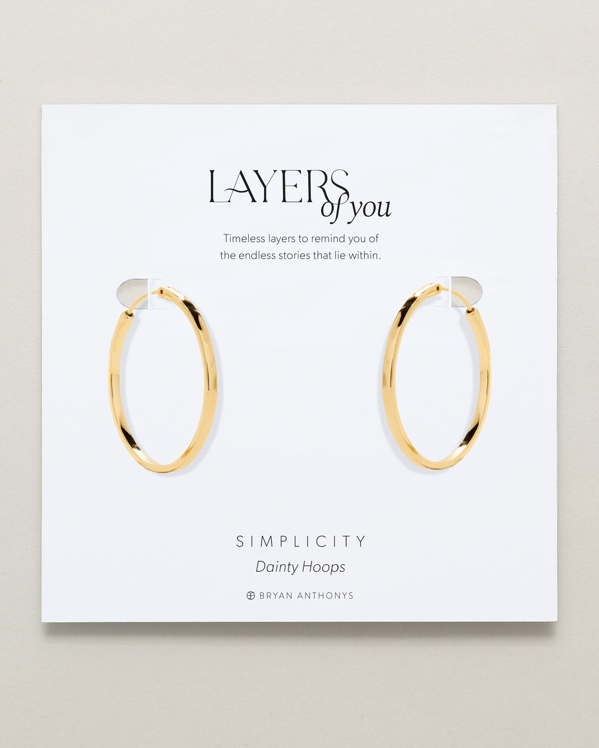 Simplicity Dainty Hoop Earrings