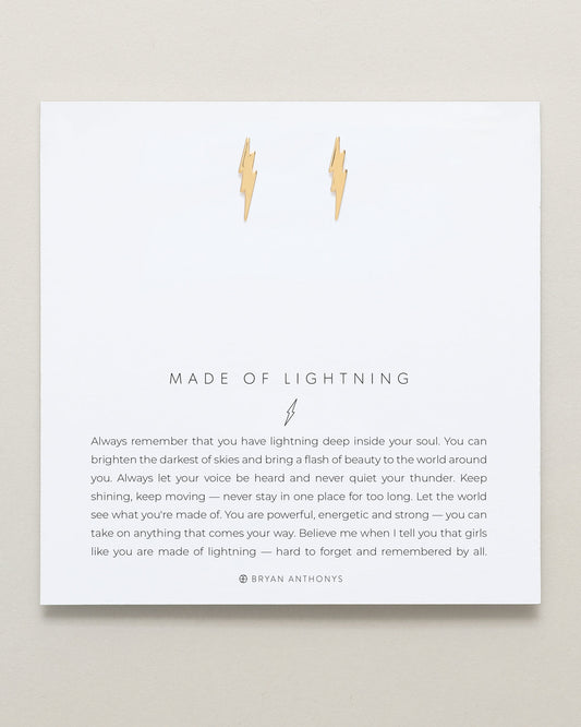 Made Of Lightning Earrings