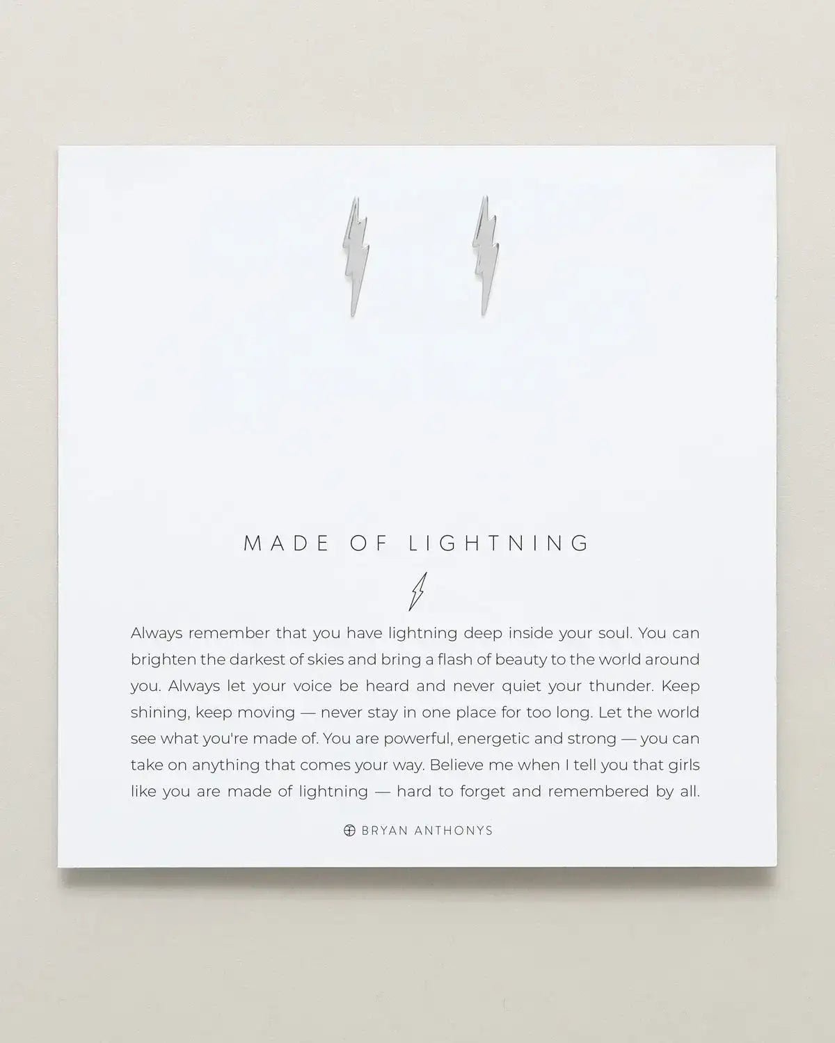 Made Of Lightning Earrings