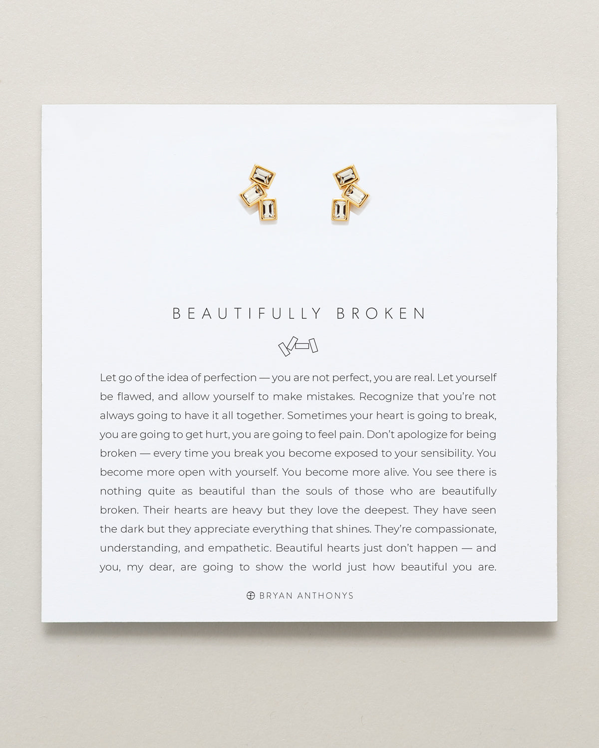 Beautifully Broken Stud Earrings
