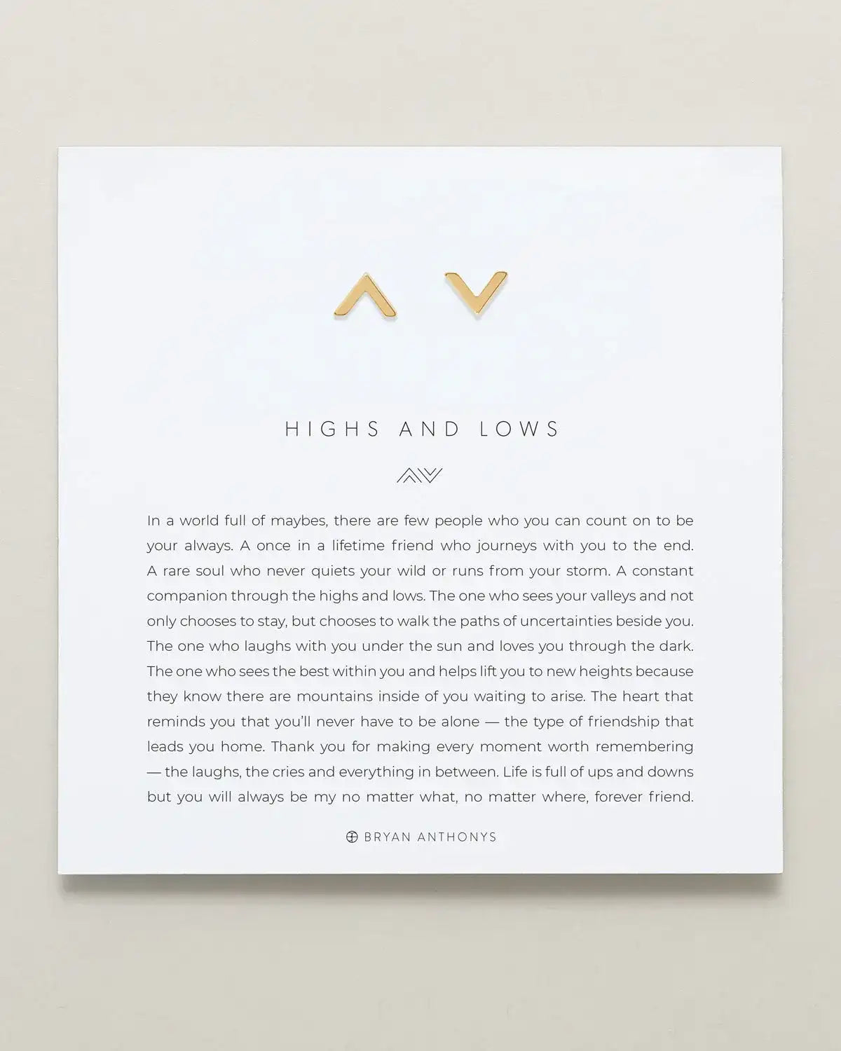 Highs & Lows Stud Earrings