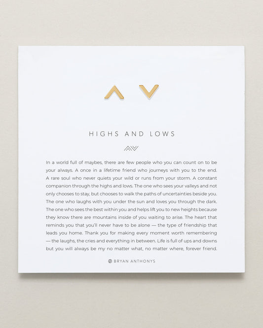 Highs & Lows Stud Earrings