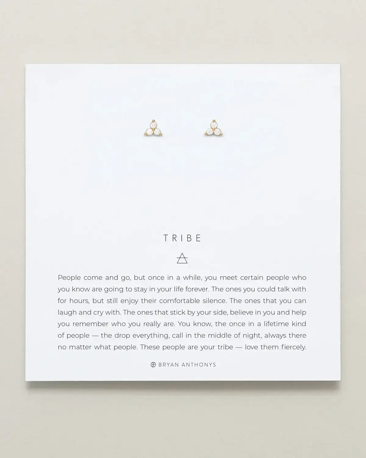 Tribe Dainty Friendship Stud Earrings
