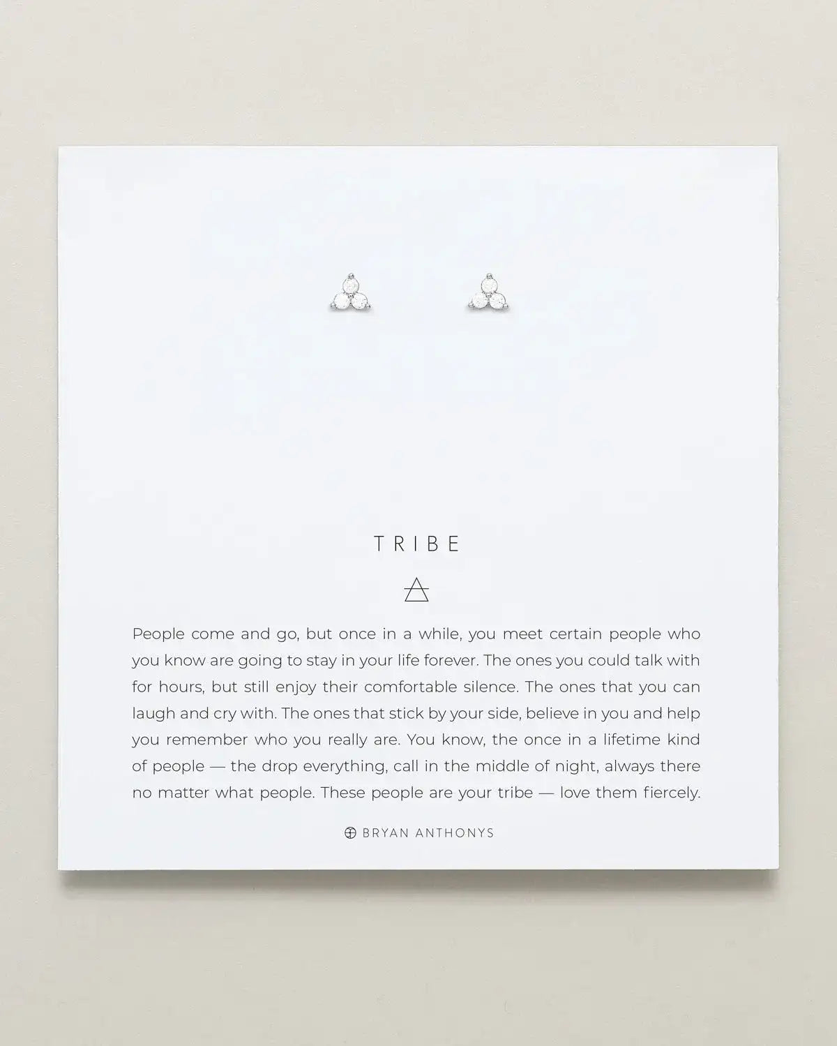 Tribe Dainty Friendship Stud Earrings