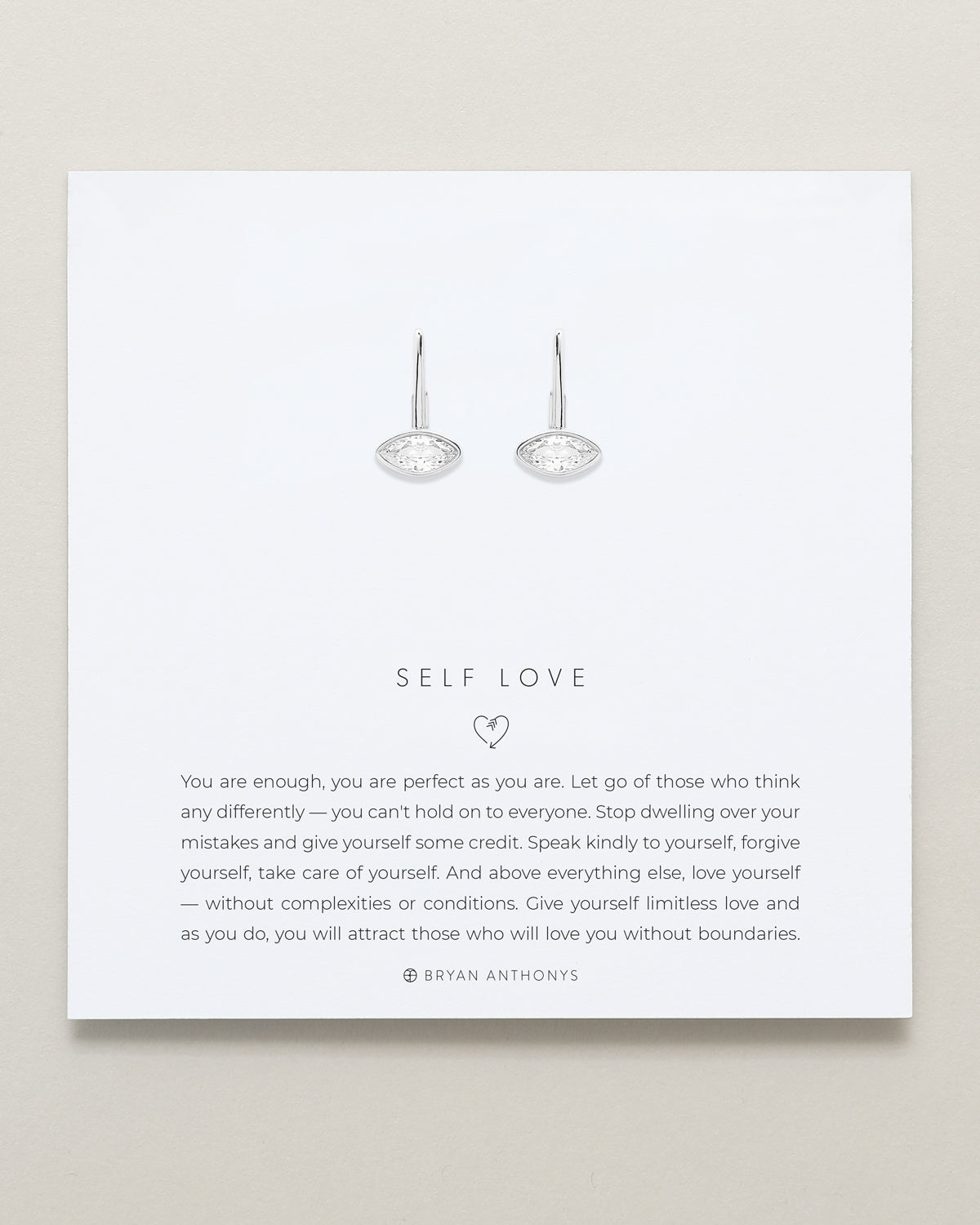 Self Love Marquise Drop Earrings