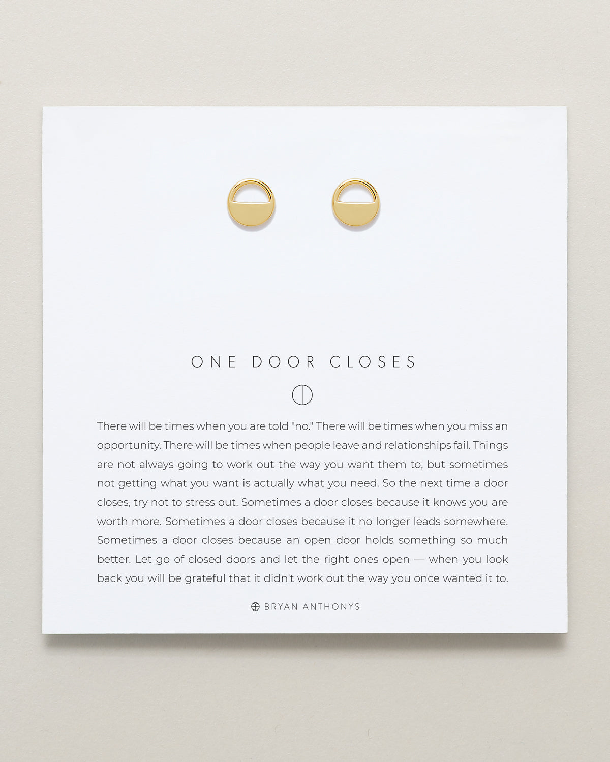 One Door Closes Stud Earrings