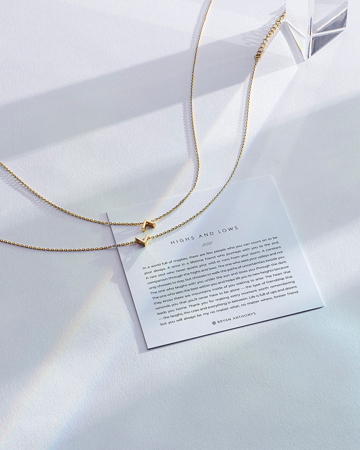 Highs & Lows Icon Necklace Set