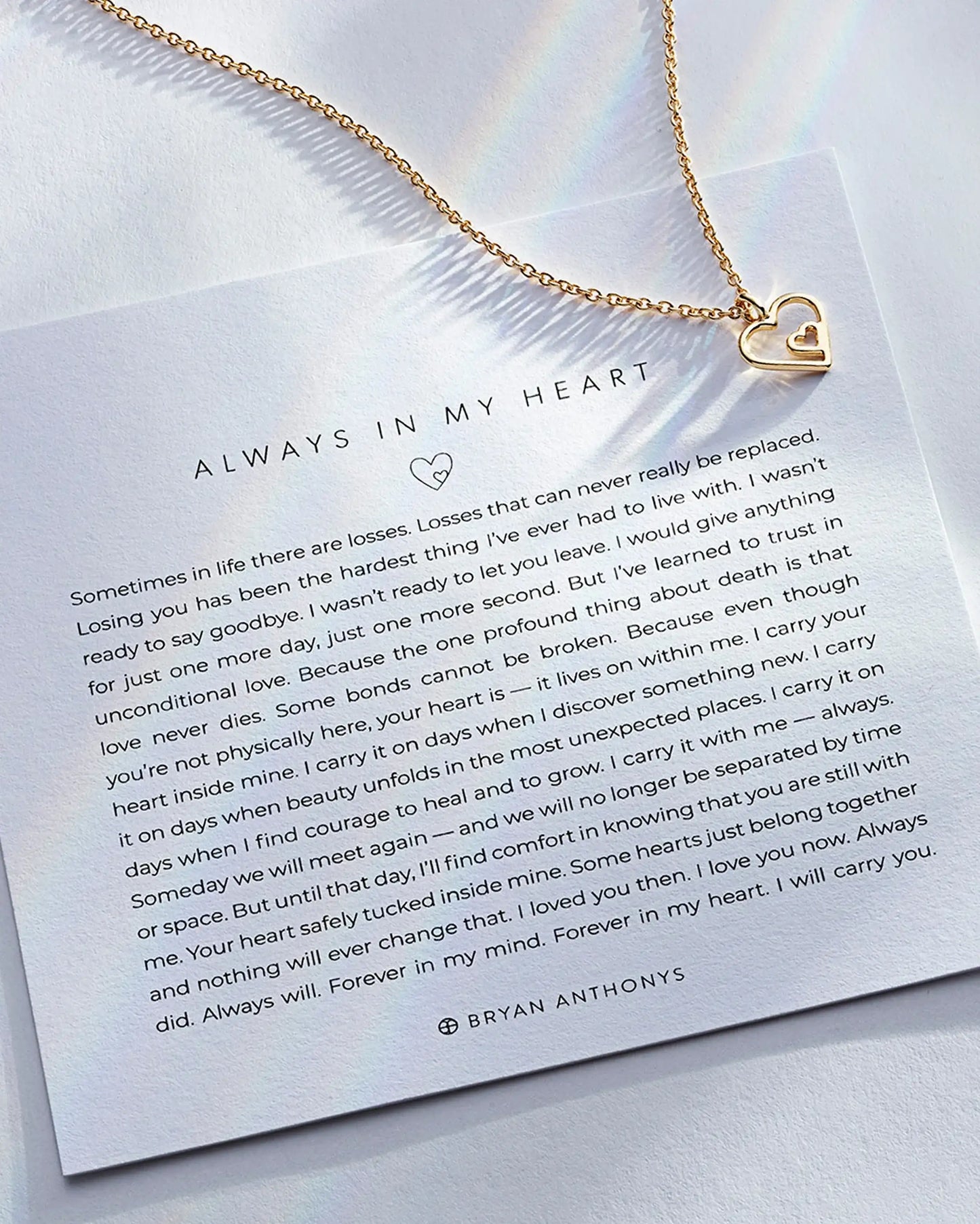 Always In My Heart Necklace