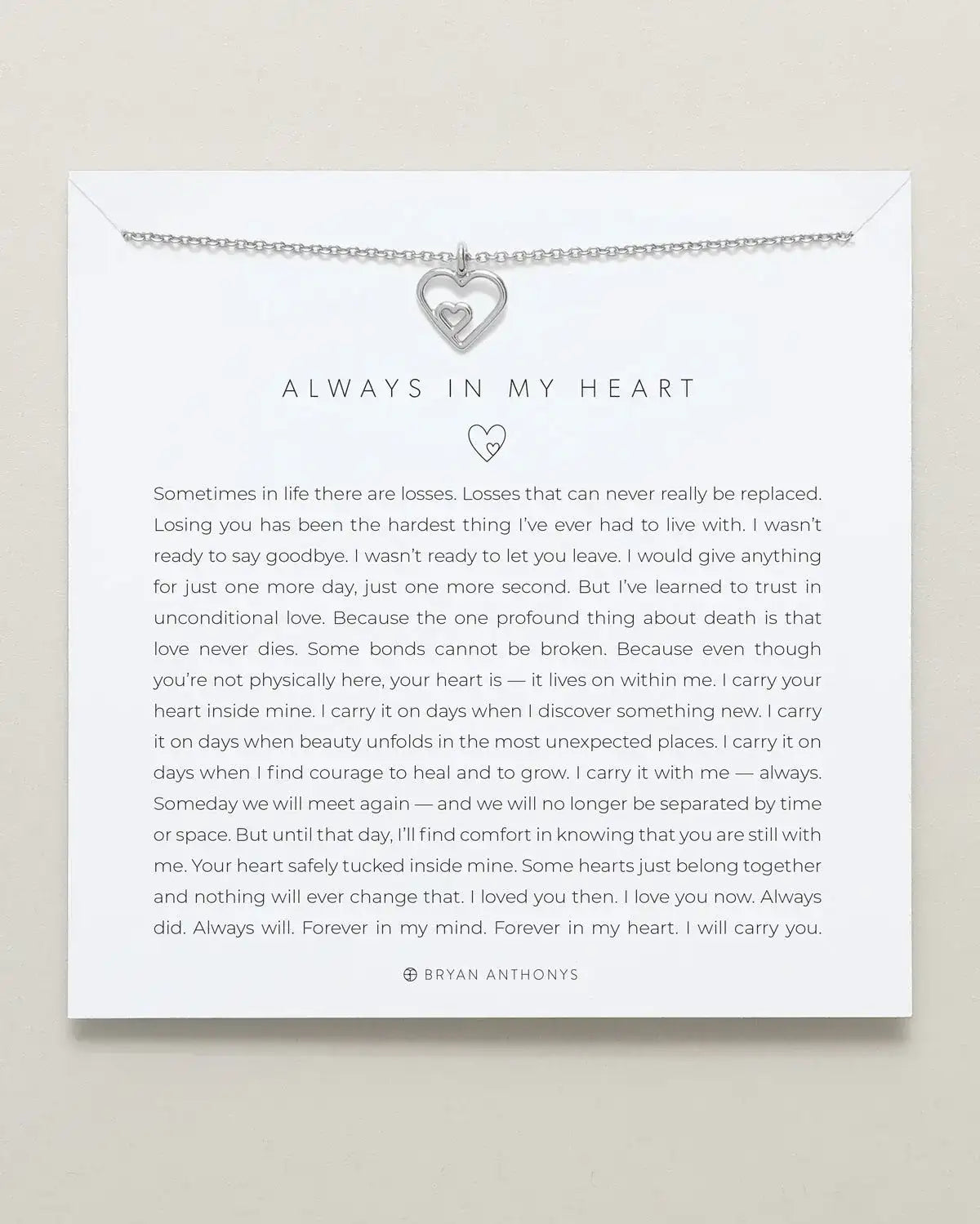 Always In My Heart Necklace