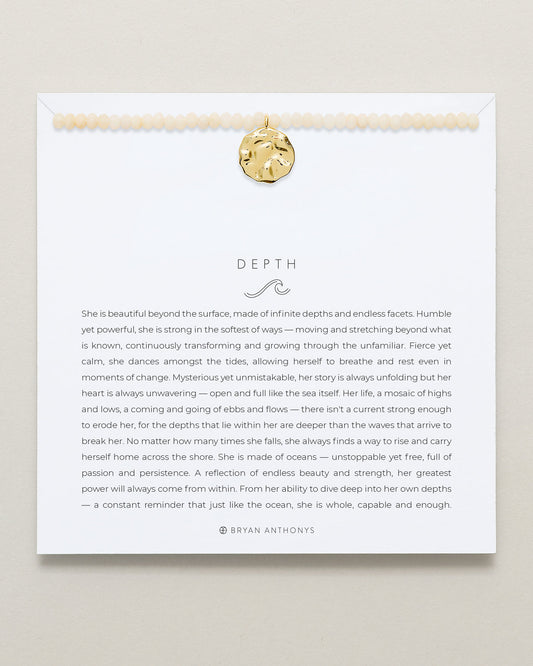 Depth Beaded Necklace